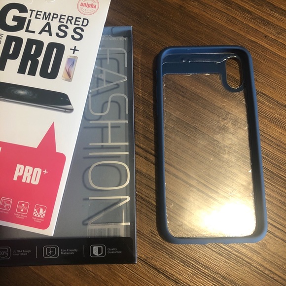 Lowest iPhone 10X case cover Blue protection - Picture 7 of 8